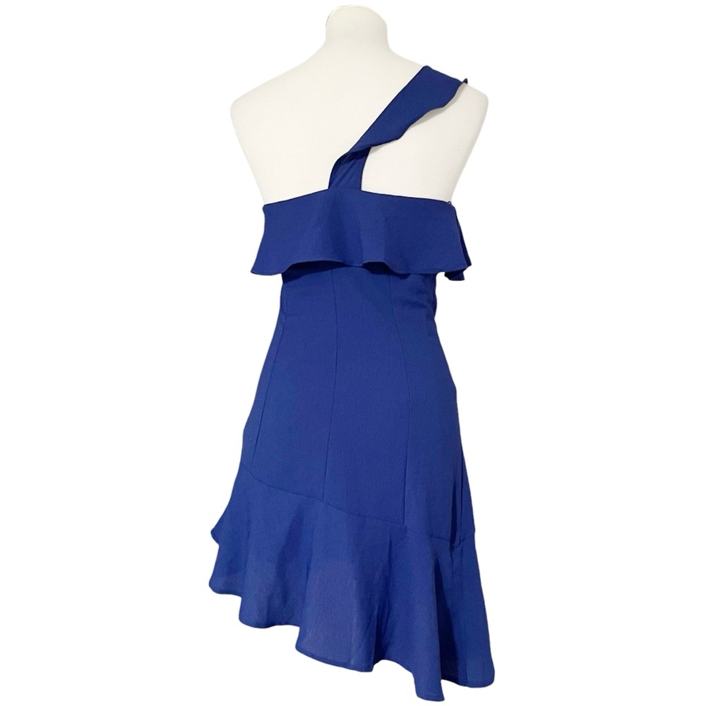 Lulus Beautiful View‎ Royal Blue One-Shoulder Dress Size Small - Picture 6 of 12